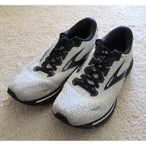 Brooks Ghost 15 Men's 10.5 D Running Shoes Sneakers 1103931D121 Gray Mesh